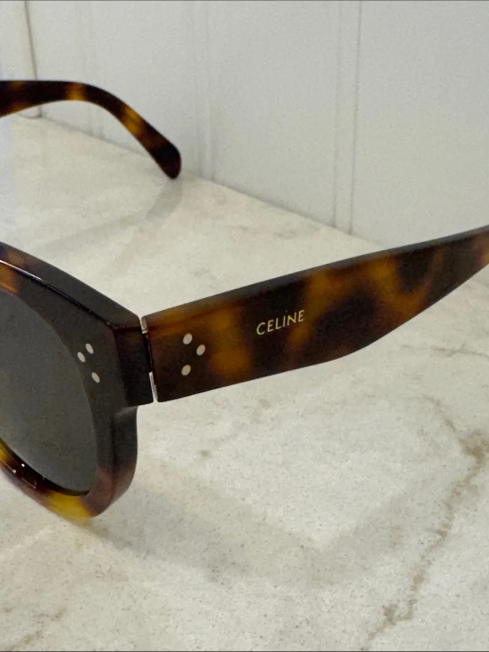 Celine round frame sunglasses